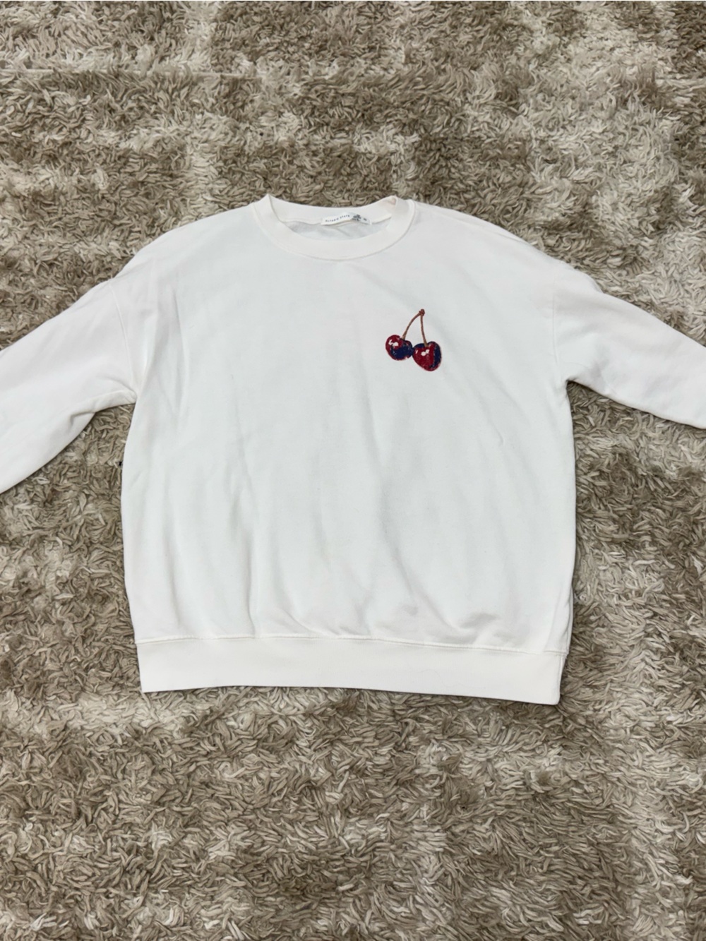 Altered state White Cotton Sweatshirt XS - Made in USA